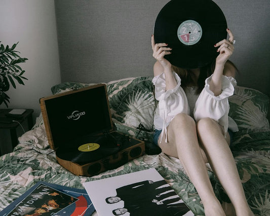 displaying a custom vinyl record