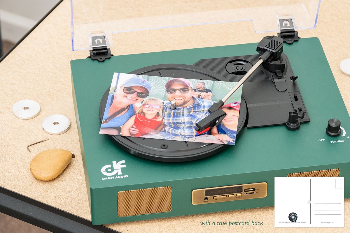 Custom Vinyl Postcard
