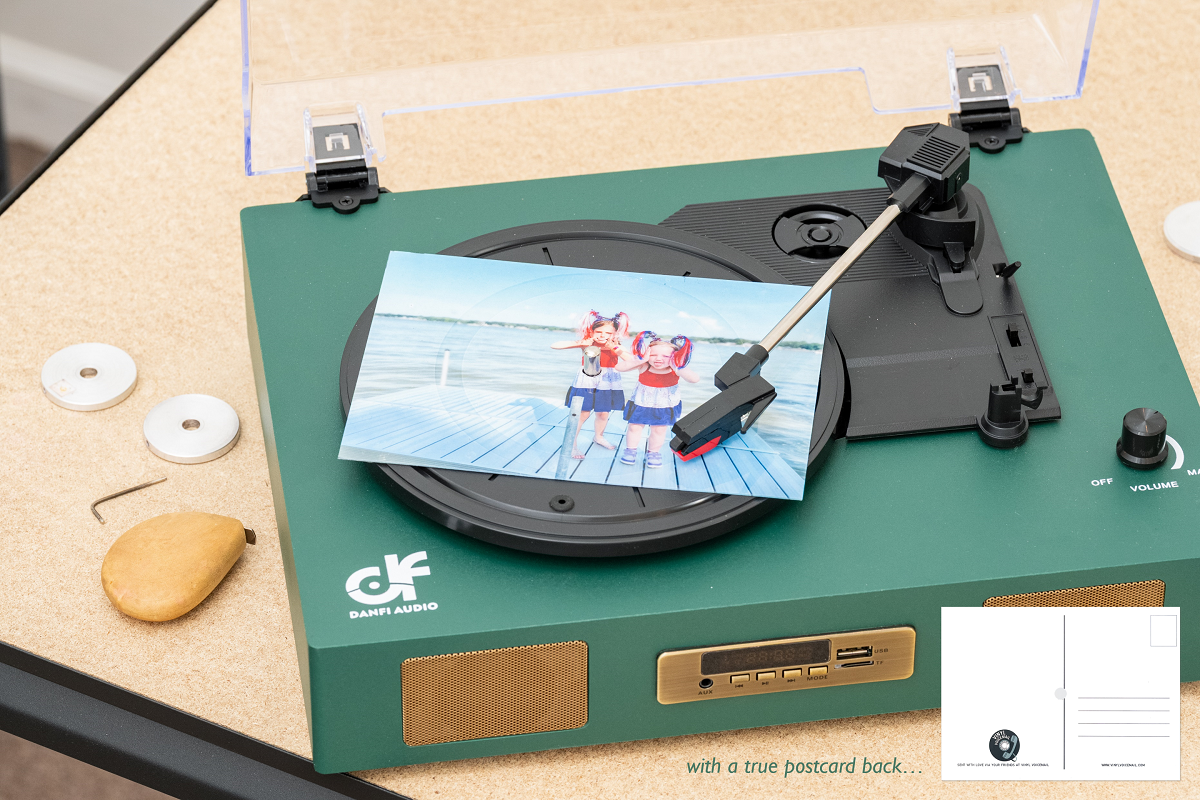 Custom Vinyl Postcard